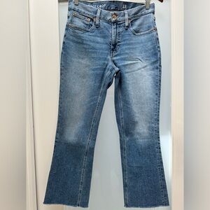 Jcrew Demi Boot Crop Jeans size 27
